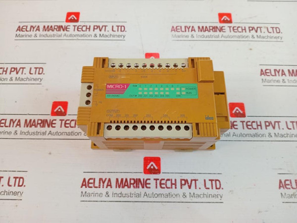 Idec Micro-1 Fc1A-c2A1E Programmable Logic Controller 100-240Vac 50/60Hz 21Va