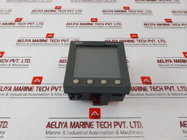Schneider Pm210Mg Power Meter Unit W/Backlite Green Lcd Display (Not Working)