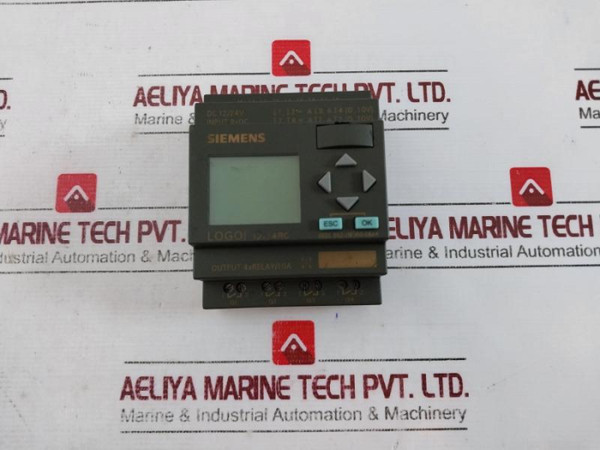 Siemens 6Ed1 052-1Md00-0Ba6 Logo Logic Programming Module Dc 12/24V