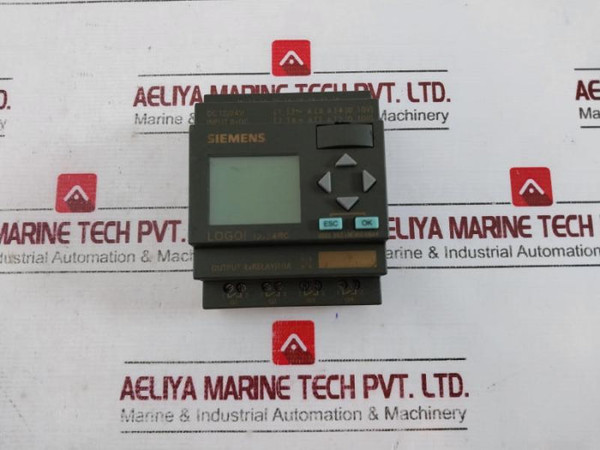 Siemens 6Ed1 052-1Md00-0Ba6 Logo Logic Programming Module Dc 12/24V