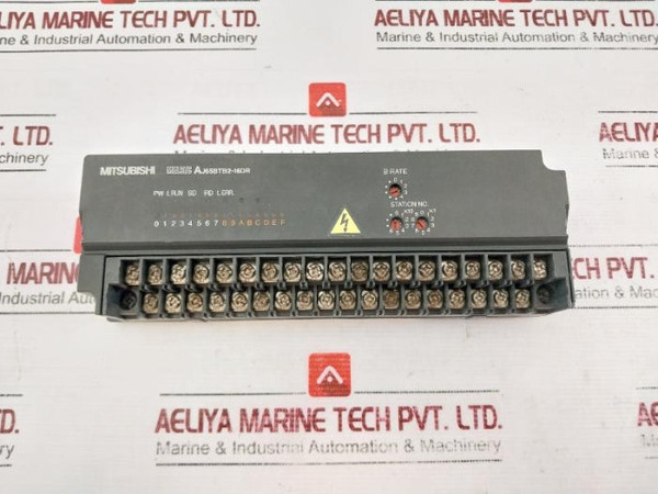 Mitsubishi Electric Aj65Btb2-16Dr Input/Output Unit Terminal Block 24Vdc 70Ma