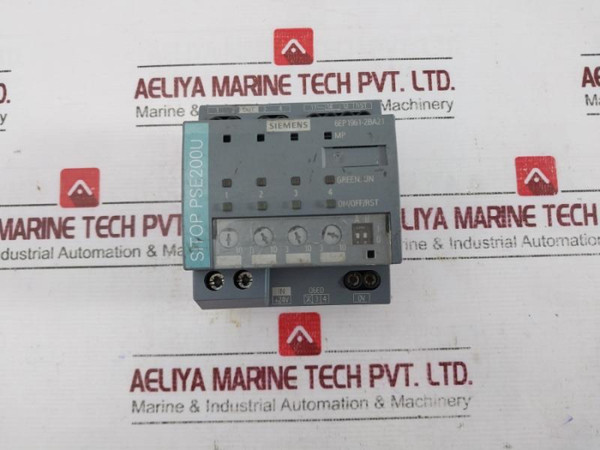Siemens 6Ep1961-2Ba21 Sitop Pse200U Selectivity Module 4-channel Input Dc 24V