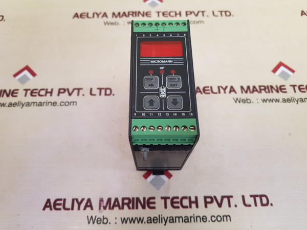 Mann Industries Uhz/R/110Vac/V1.20 Monitoring Module 110Vac