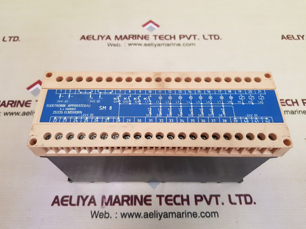 Elektronik - Apparatebau E.J. Harder 25335 Sm 8 24V Ac/Dc