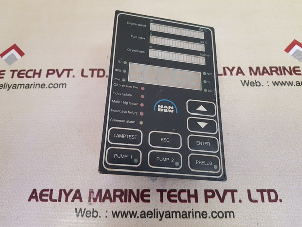 Man B&W 3171197-4 Hmi Panel Controller Indicator Rev.1.6