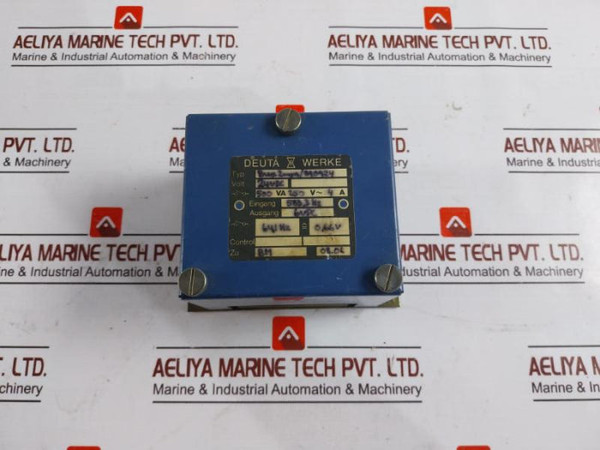 Deuta Werke Bws2Mya/890924 Control Module 24Vdc