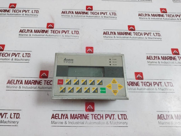 Delta Tp02G-as1 Operator Interface Lcd Display Module V2.00A0 Type 4 24Vdc 3W