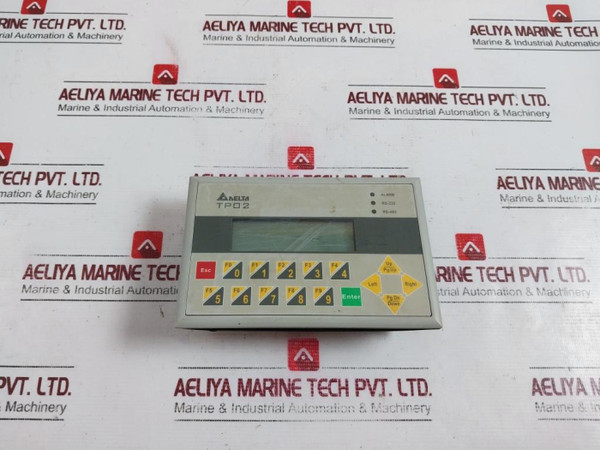 Delta Tp02G-as1 Operator Interface Lcd Display Module Tp02Gas1W8120014 V2.00A0