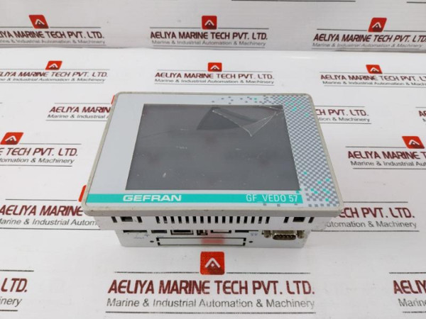 Gefran Gf_Vedo-57Ct-lx0-s1-c1-u-g Hmi Controller 24Vdc 9W (Not Working)