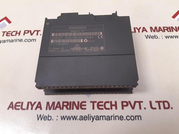 Siemens Simatic S7 6Es7 323-1Bl00-0Aa0 Digital Module 60Â°C