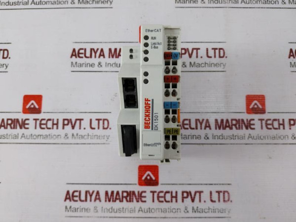 Beckhoff Ek1501 Ethercat Coupler With Multimode Fiber Ports Rev 0019