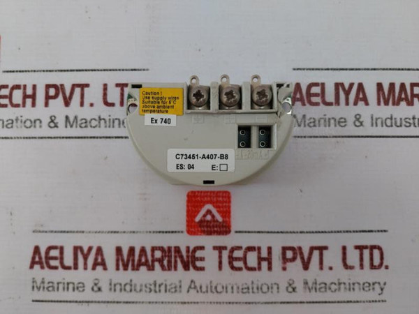 Siemens C73451-a407-b8 Connection Board 4-20Ma