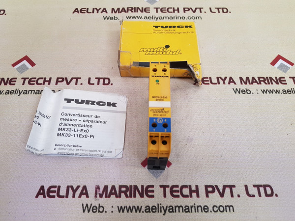 Turck Mk33-li-ex0/24Vdc Safety Module 24Vdc