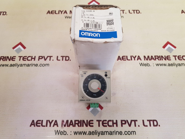 Omron H3Cr-a Solid-state Timer 0Ã¢â‚¬â€œ1.2 Min 24-48Vac 50/60Hz