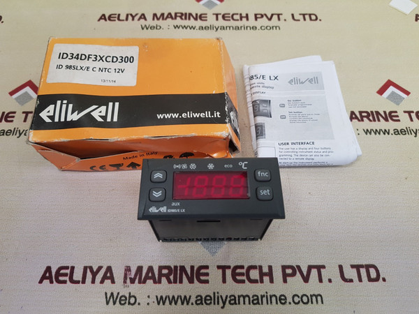 Eliwell Id985/Elx Electronic Controller Id34Df3Xcd300