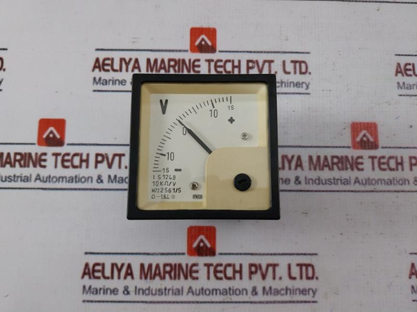 Meco M72 Analog Voltmeter 2561/5, Is 1248
