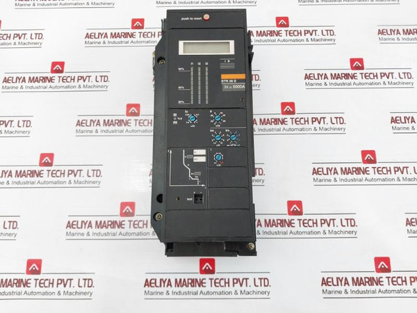 Merlin Gerin Str 38 S Master Pact Trip Control Circuit Breaker 5000A Tn1224 148