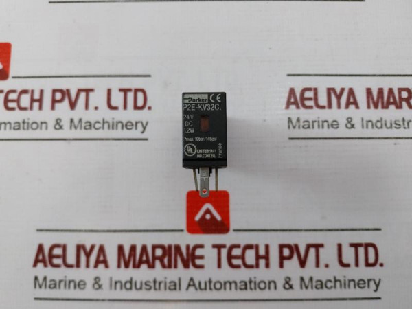 Parker P2E-kv32C Solenoid Valve 24V Dc 1.2W 10Bar