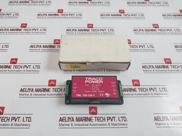 Traco Tml 100-124 C Power Supply Module Level 3 24Vdc 4200Ma