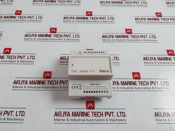 Schneider Electric Tac Xenta 411 Digital Input Module Ver 1.04 24 Vac 007302011