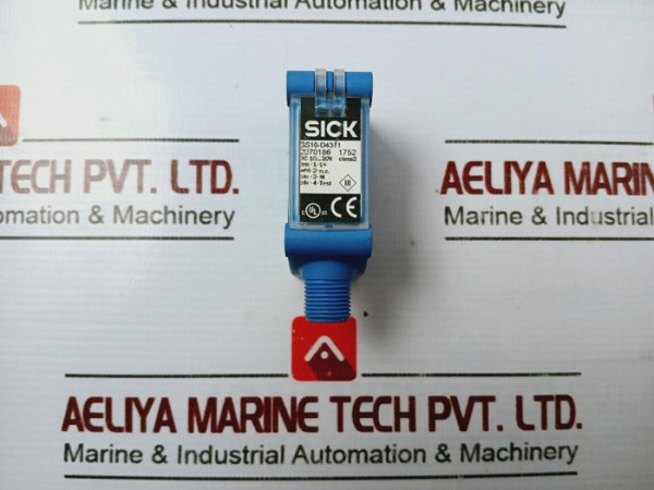 Sick Gs10-d4311 Small Photoelectric Sensor Dc 10-30V Blu-3-m Class2