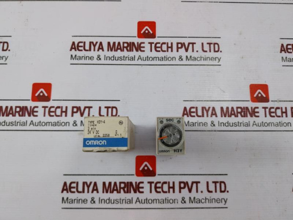 Omron H3Y-4-c Solid-state Timer Plug-in Terminal 14-pin 110Vac 50/60 Hz  - New