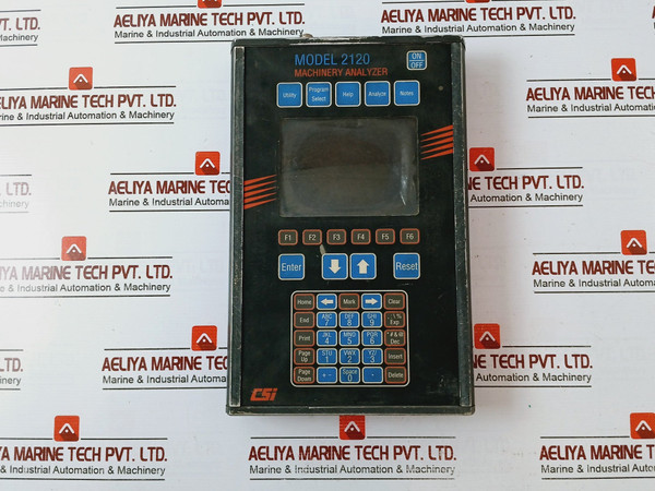 Emerson Csi 2120-1 Computational System Machinery Analyzer Rev 5 (Not Working)