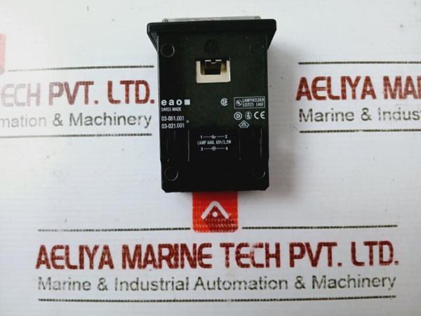 Eao 03-061.001 Actuator Lamp Holder 03-021.001 Max 60V 1W 2W - Used