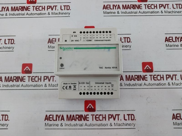Schneider Electric Tac Xenta 451A Universal Input Module 007302850 20Vdc