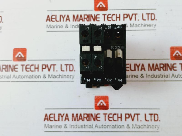 Abb K22E Mini Contactor Relay A600 P300 10A-600V Awg 10–18 Iec 947-5-1