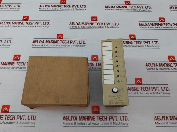 Siemens Simatic S5 6Es5 431-8Ma11 Digital Input Module 8X24V Dc E-stand: 05