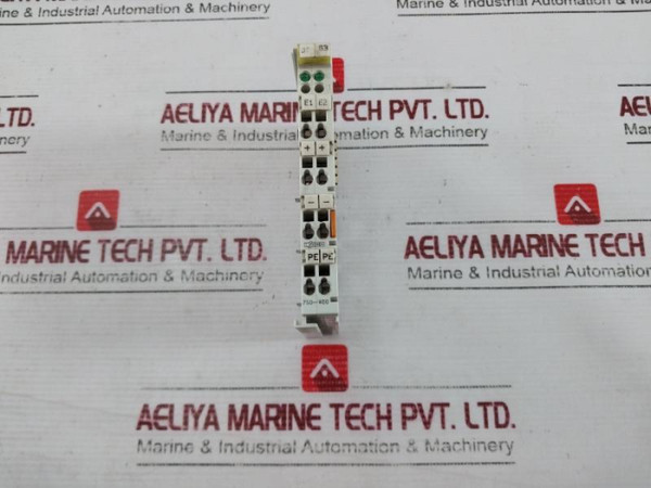 Wago 750-400 2-channel Digital Input 2Di 24V Dc 3.0Ms 0.08-2.5Mm2 3 G - Used