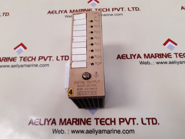 Siemens 6Es5 441-8Ma11 Digital Output 8X24V Dc 0.5A