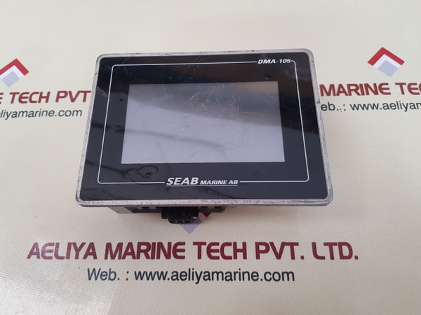 Seab Marine Dma-105 Bridge Navigational Watch Alarm System Monitor Display