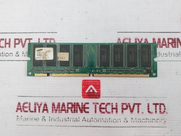 Samsung Pc133U Memory Module 128Mb 133Mhz Pcsdram - Used
