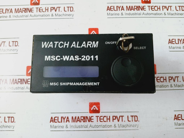 Sm Electrics Msc-was-2011 Watch Alarm Operating Device 311