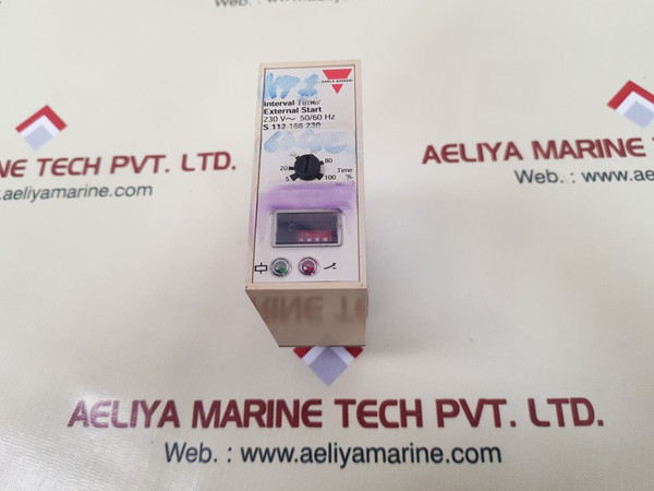 Carlo Gavazzi S 112 166 230 Interval Timer External Start 230V~50/60 Hz