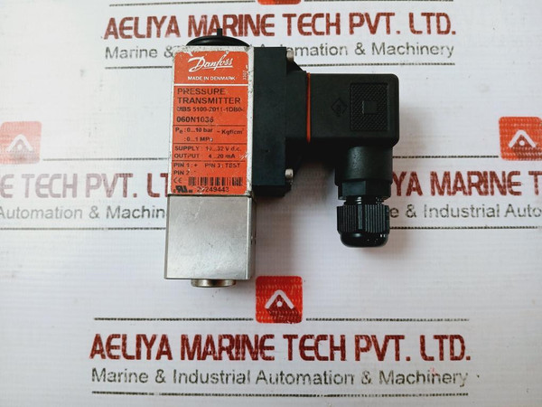 Danfoss Mbs 5100-2011-1Db04 Pressure Transmitter 20249443 10-32Vdc 060N1036