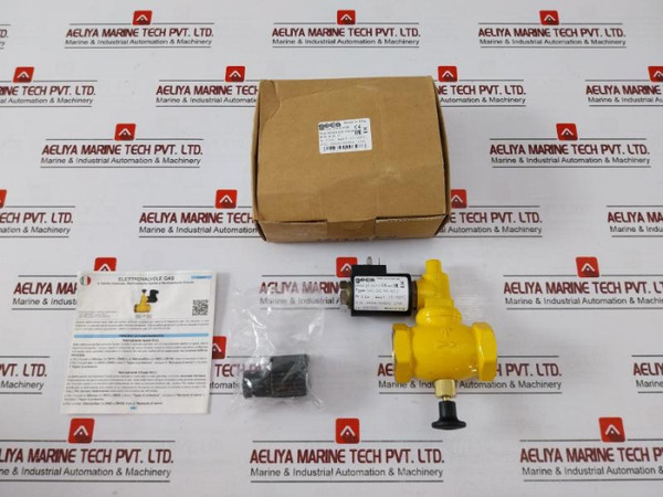 Geca Gas Mr No 1” Elettrovalvole Solenoid Valve 36720726 230Vac 50/60Hz-17Va - New