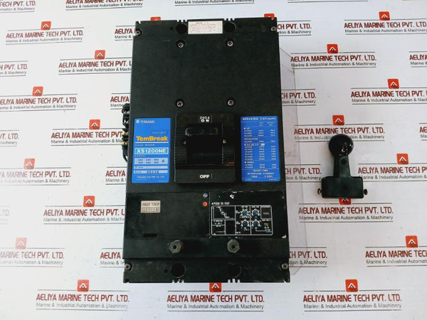 Terasaki Tembreak Xs1200Ne Circuit Breaker Xcu1S 3 Pole Ac600V 200A 380-450Vac