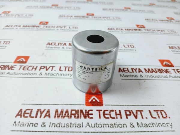 Wartsila 2A27 Solenoid Valve Coil 118.100.024N 24V Dc - Used