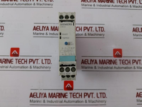 Siemens 3Rn1012-1Ck00 Sirius Thermistor Motor Protection Evaluation Unit 300V 5A - Used