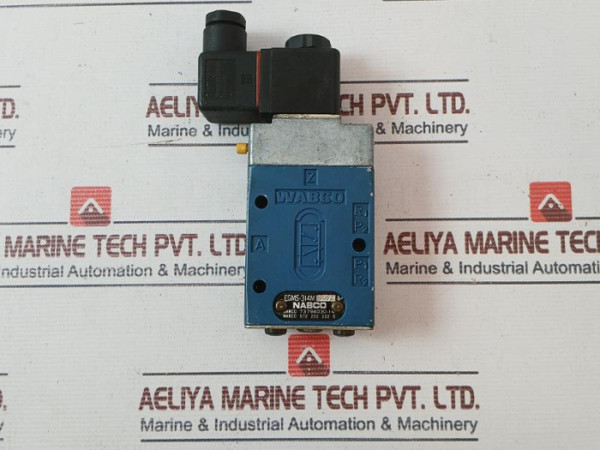 Nabco Egms-314M Solenoid Valve 73794030-14 24V 10 Bar Max - Used