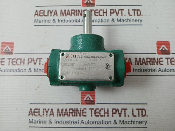 Eclipse 2Bvm-a Rc 0.5" Butterfly Valve 1700 Mbar 202081