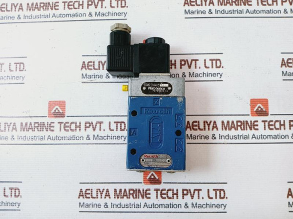 Rexroth 3723522220 Pneumatic Control Valve 24V Dc 4.4W P82A - Used