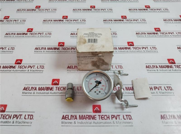 Brannan 0 To 230 Psi Pressure Gauge 0 To 16 Bar 75/408 - New