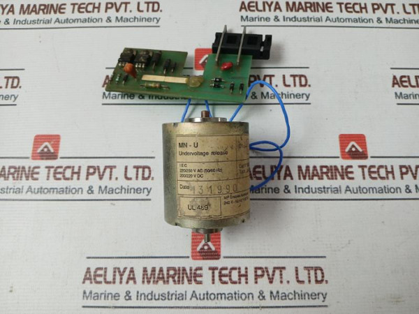 Merlin Gerin Mn-u Undervoltage Release Mp Breaker Accessory 240V-60Hz-20Va - Used