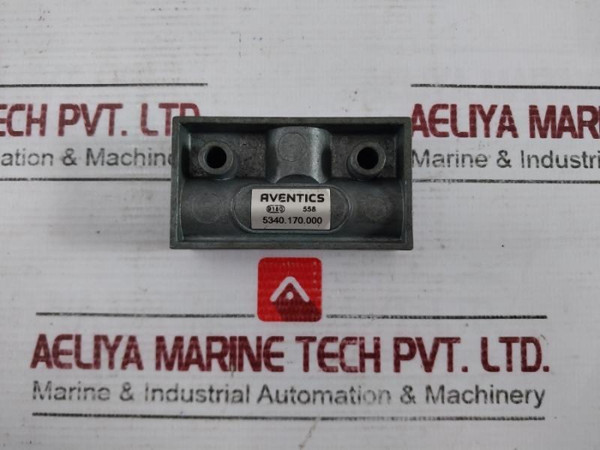 Aventics 5340.170.000 Pneumatic Shuttle Valve 558 9180 - Used