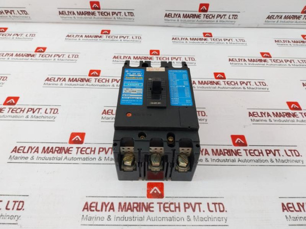 Terasaki Electric Tembreak Xs100Ns 3 Pole Circuit Breaker Ac600V Dc250V 50Ka - Used