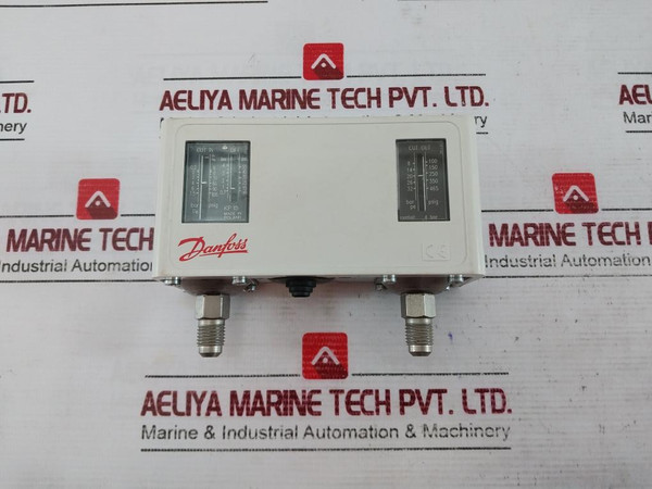 Danfoss Kp 15 Dual Pressure Control Switch 10 To 55 Psi A0858-02 8-32 Bar